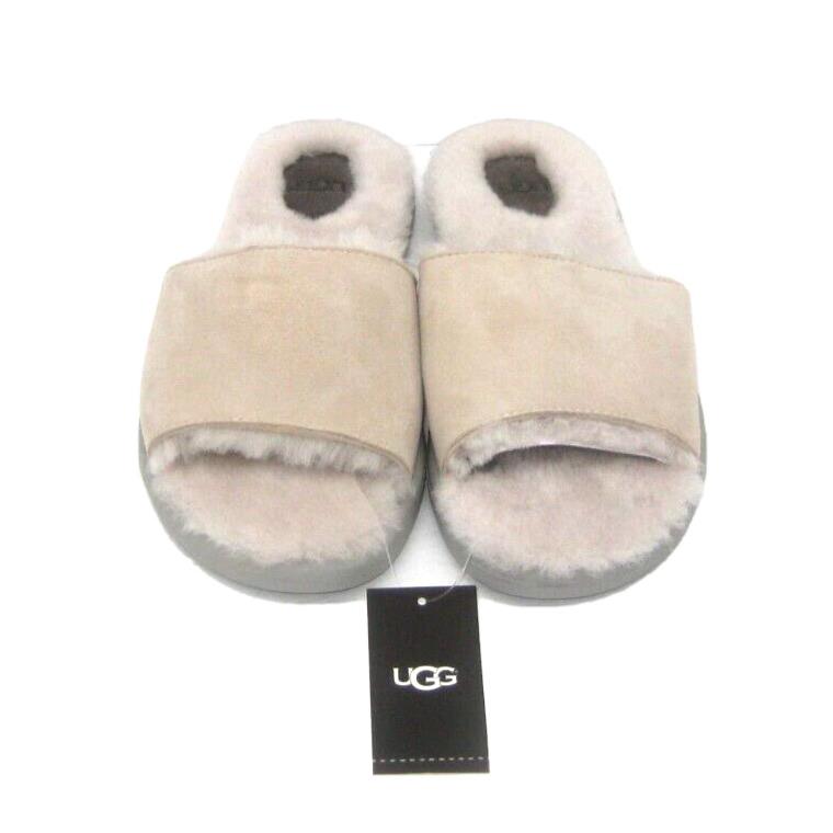 Ugg Breezy Women Slipper Suede Cream US 9 /uk 7.5 /eu 40