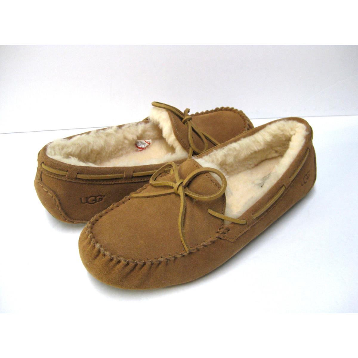 Ugg Olsen Men Slippers Suede Chestnut US 8 /uk 7 /eu 41 /jp 26