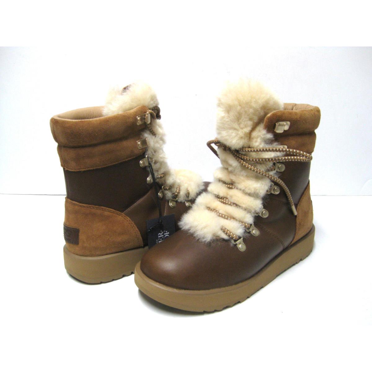 Ugg Viki Waterproof Women Short Boots Chestnut US 5.5 / UK 4 /eu 36.5 /JP225