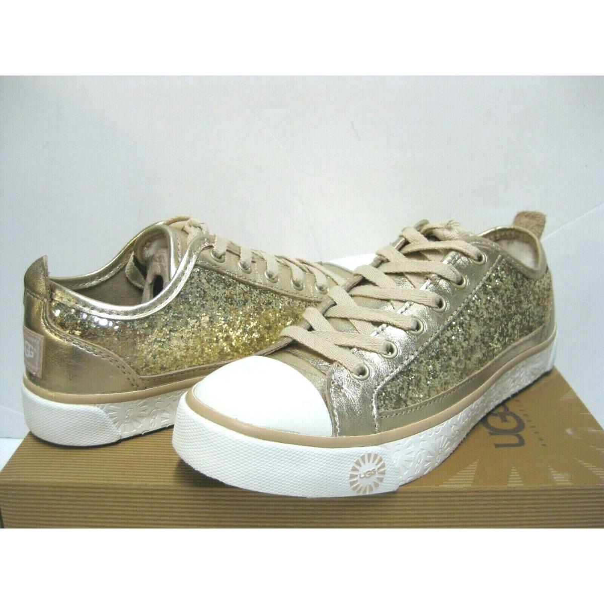 Ugg Evera Gilitter Women Sneaker Champagne US 7 /uk 5.5 /eu 38 /jp 24