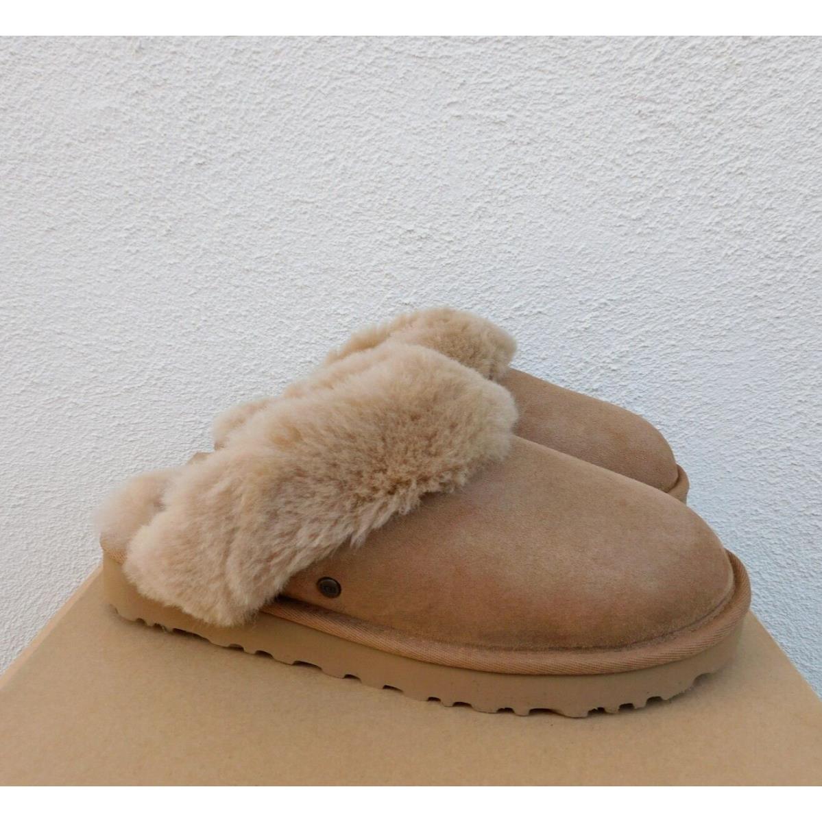 Ugg Classic Slipper II Suede/ Sheepskin Cuff Slippers Women US 6/ Eur 37