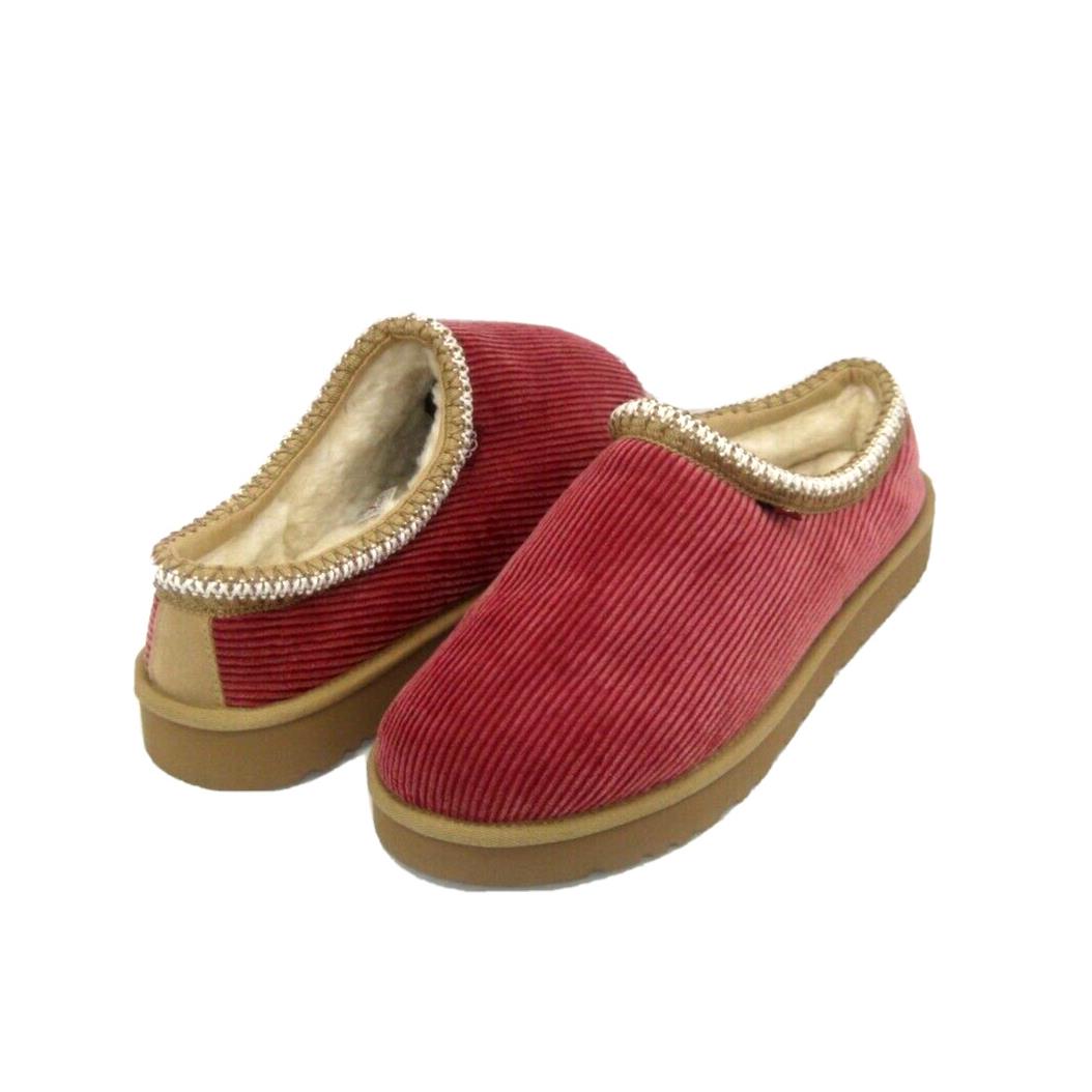 Ugg Tasman Corduroy II Men Slippers Suede Red Wine US 13 /uk 12 /eu 46