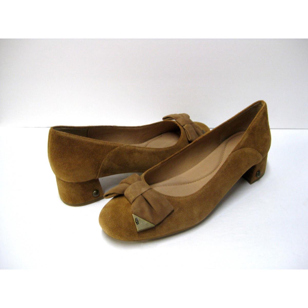 Ugg Koa Heel Women Shoes Suede Chestnut US 12 /uk 10.5 /eu 43