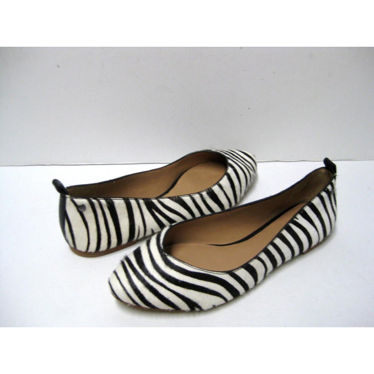 Ugg Lynley Exotic Women Flats Zebra US 6.5 /uk 5 /eu 37.5 /jp 23