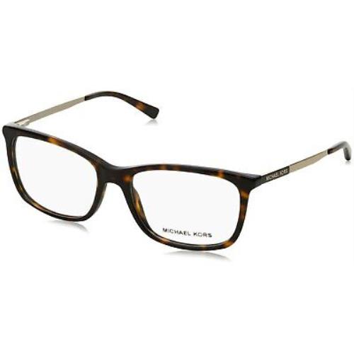 Michael Kors Vivianna II MK4030 Eyeglass Frames Dk Tortoise/gold 54mm - Gold, Frame: