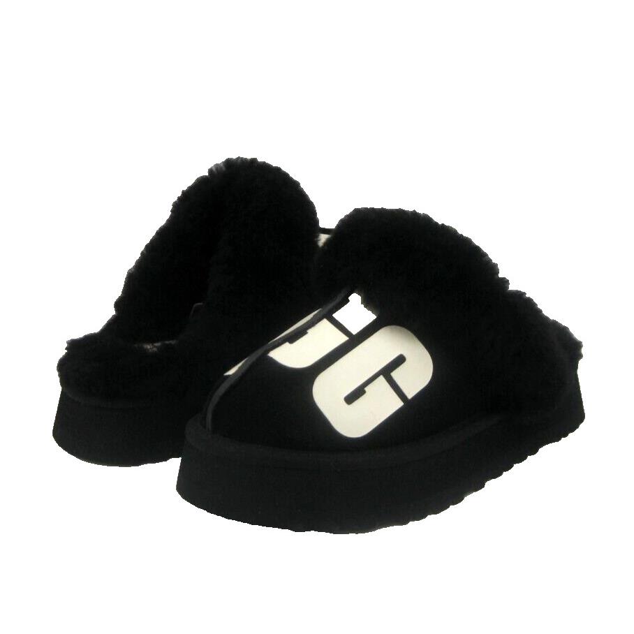 Ugg Disquette Chopd Women Slippers Suede Black US 9 /uk 7 /eu 40