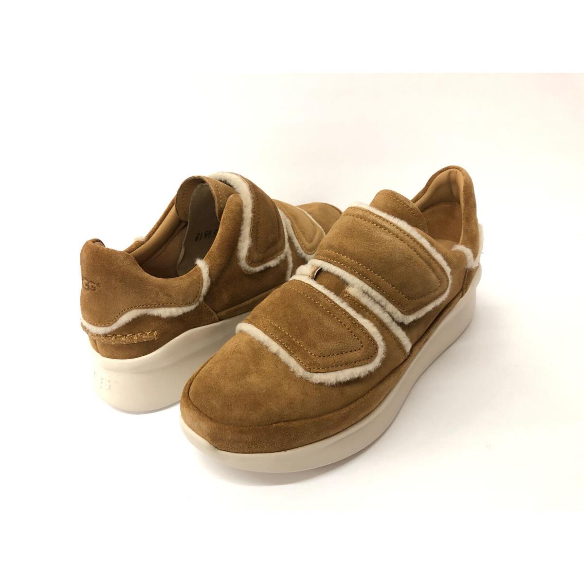 Ugg Ashby Spill Seam Women Sneaker Suede Chestnut US 11 /uk 9 /eu 42