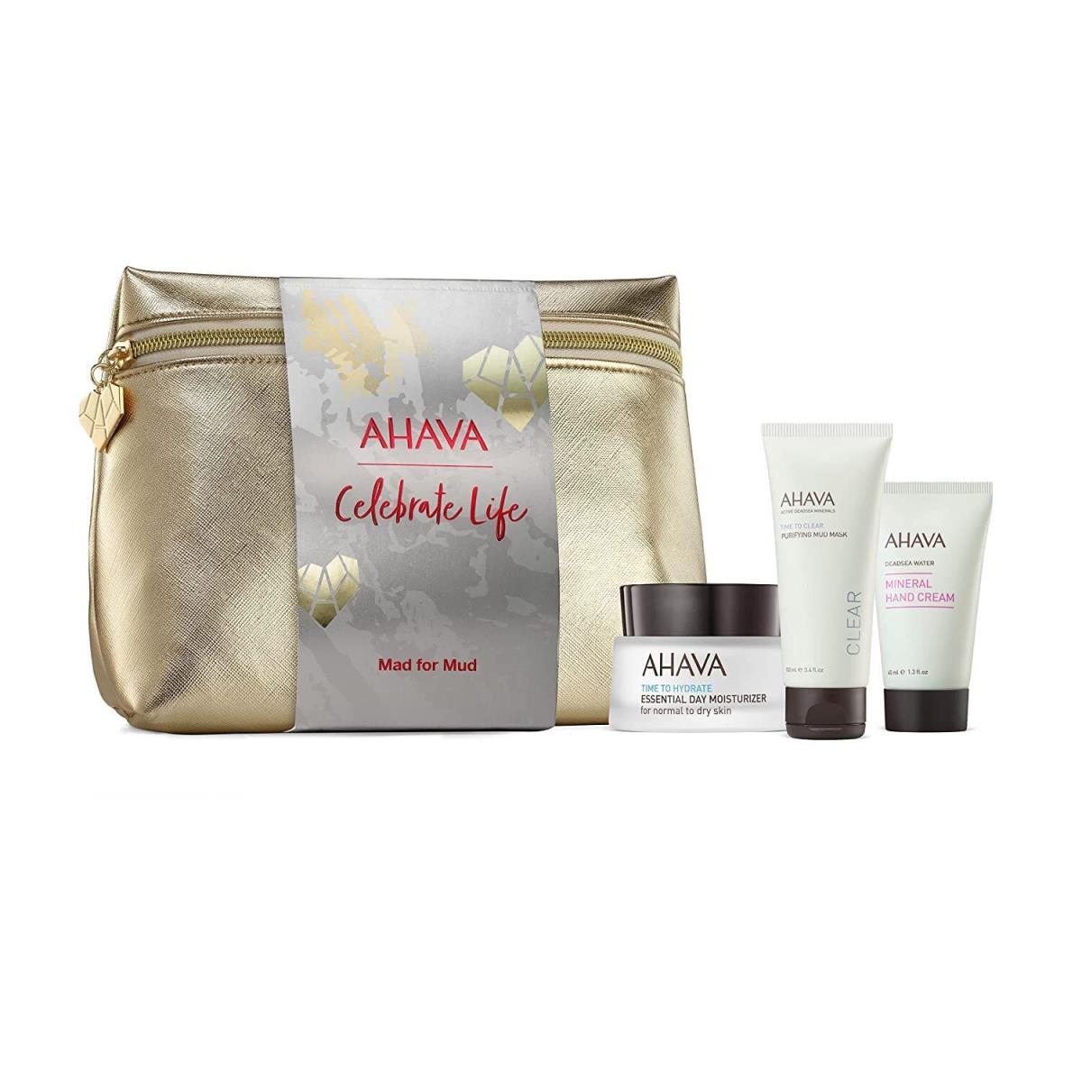 Ahava Mad For Mud Gift Set - Includes Essential Day Moisturizer 1.7 Fl.oz