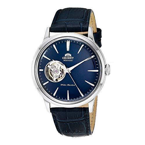 Orient Men`s `bambino Open Heart` Japanese Automatic Assorted Colors blue