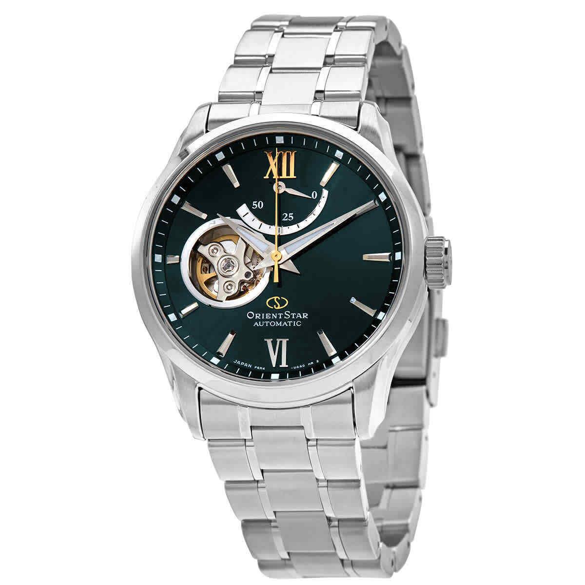 Orient Star Automatic Green Dial Men`s Watch RE-AT0002E00B