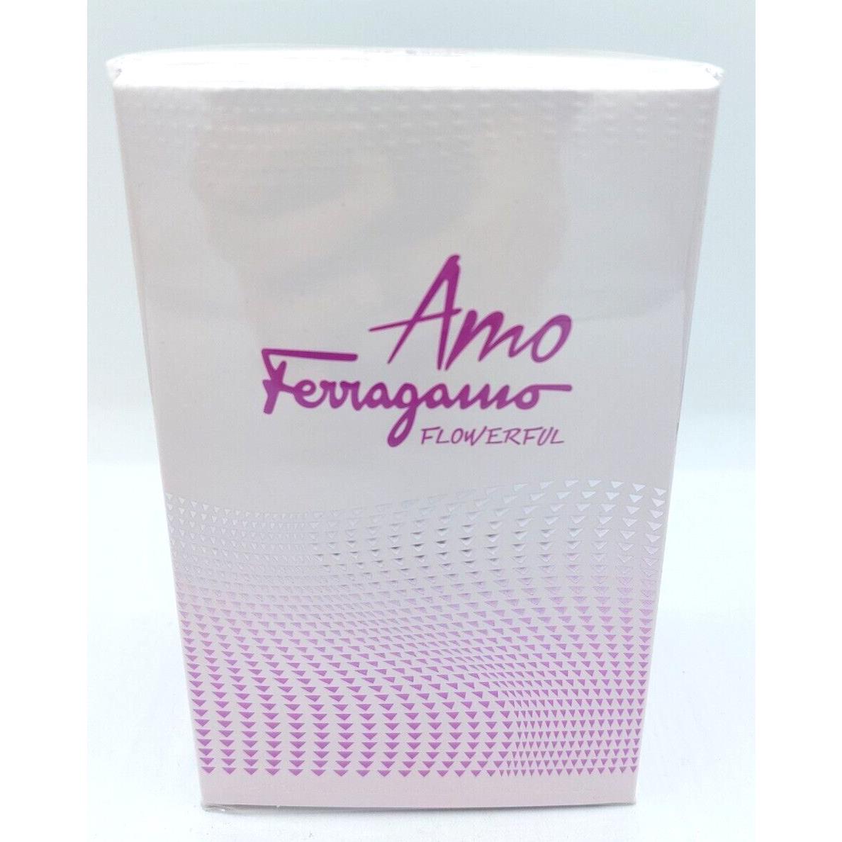 Amo Flowerful by Salvatore Ferragamo Eau De Toilette Spray 3.4 oz For Women