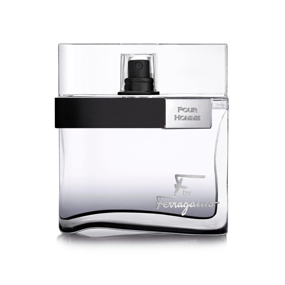 Salvatore Ferragamo F Black Eau de Toilette For Men 3.4 Fl. Oz. / 100ml