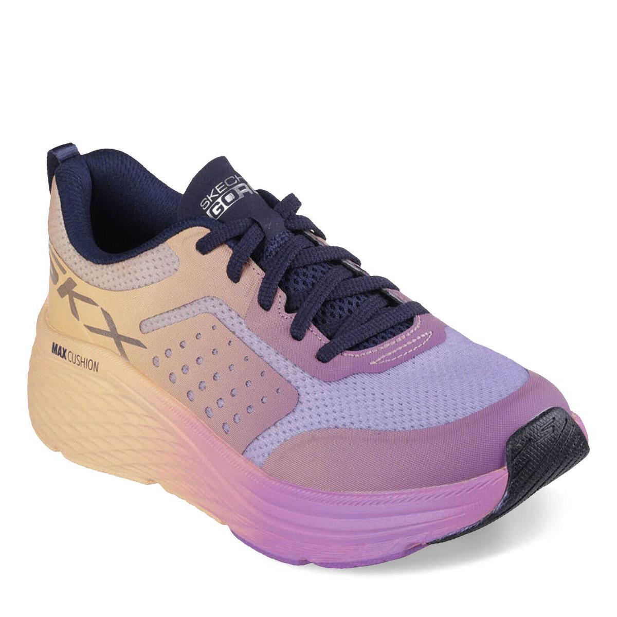 Women`s Skechers Max Cushioning Elite 2.0 Alandari Sneaker 129627-ORG Orange/ - Orange/Purple