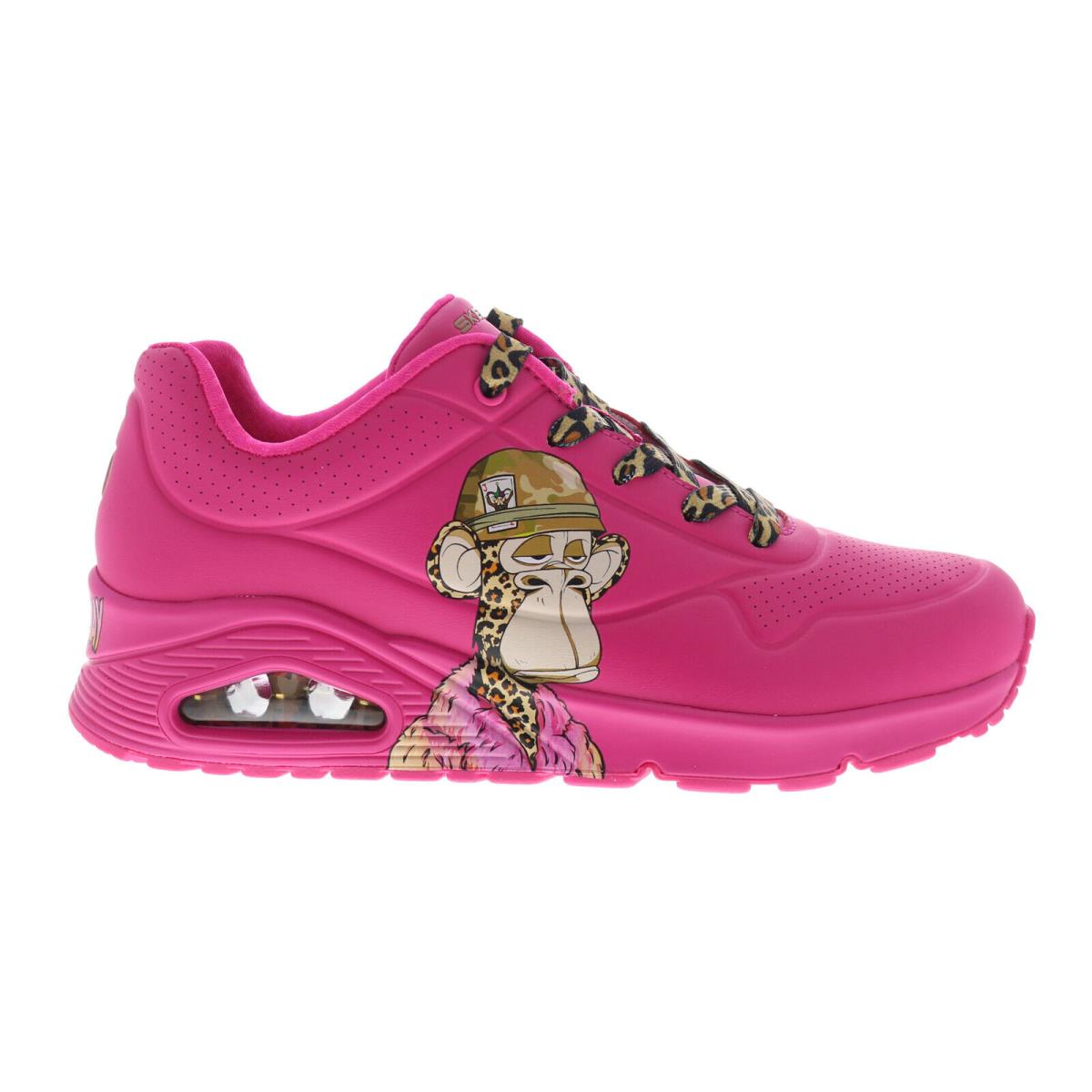 Skechers Uno Dr. Bombay Snoop Dogg Womens Pink Lifestyle Sneakers Shoes