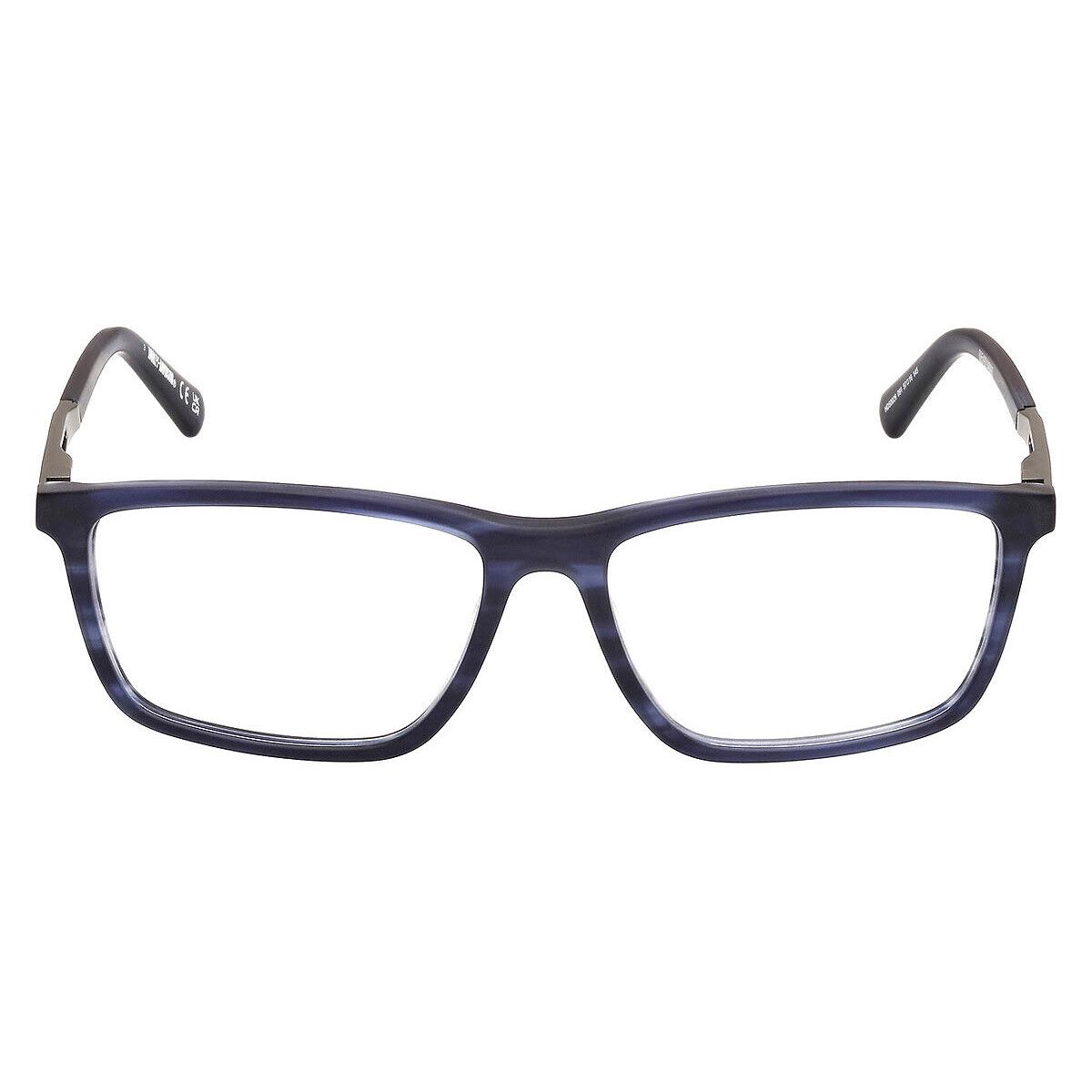 Harley Davidson HD50026 Eyeglasses Men Blue 57mm