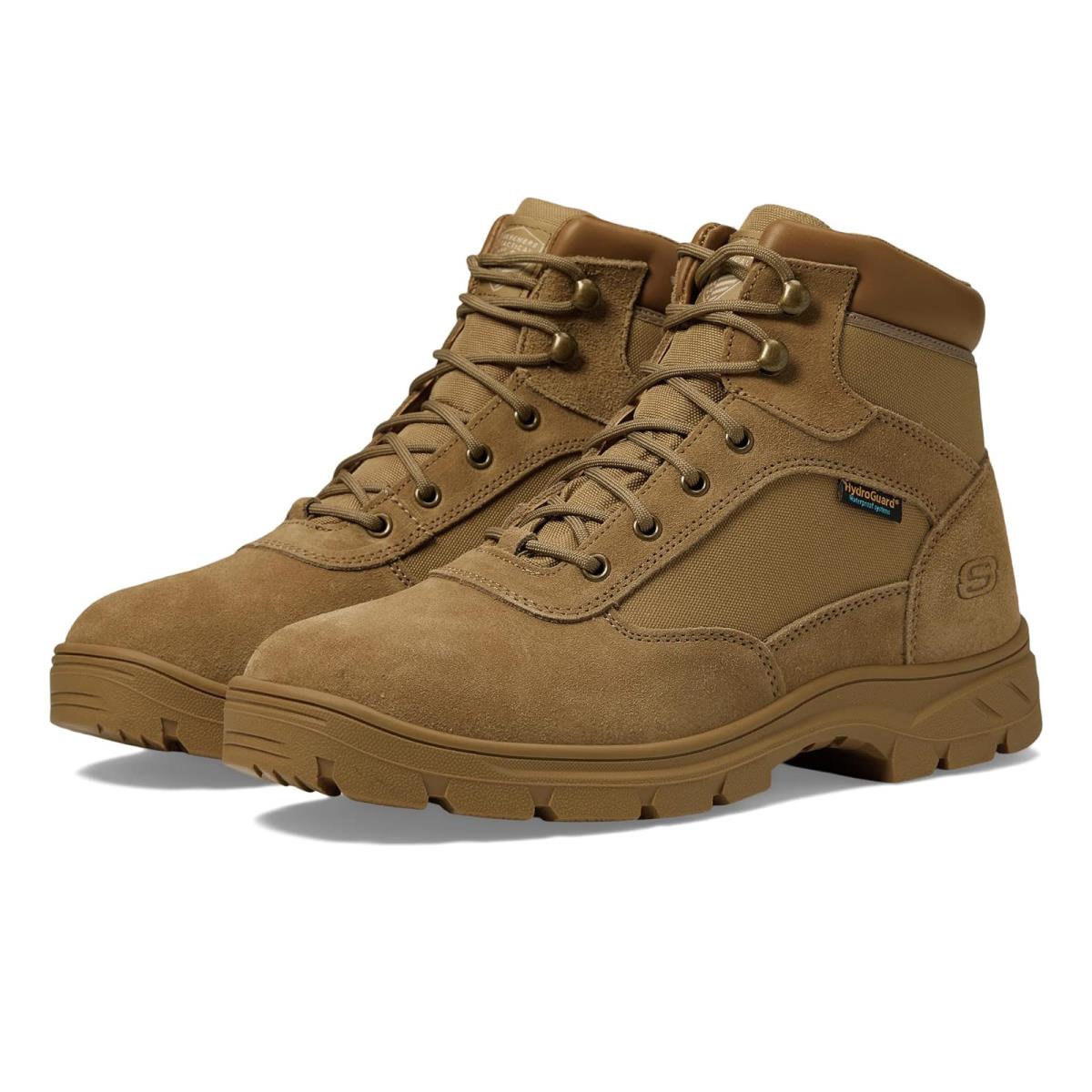 Man`s Boots Skechers Work Wascana - Millit - Camel