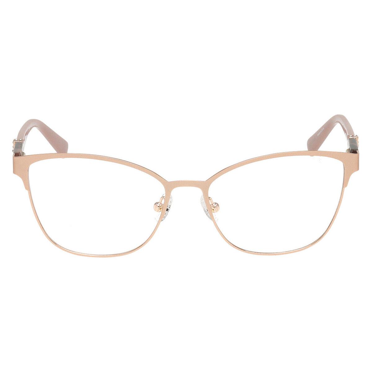 Harley Davidson HD50058 Eyeglasses Women Matte Rose Gold 55mm