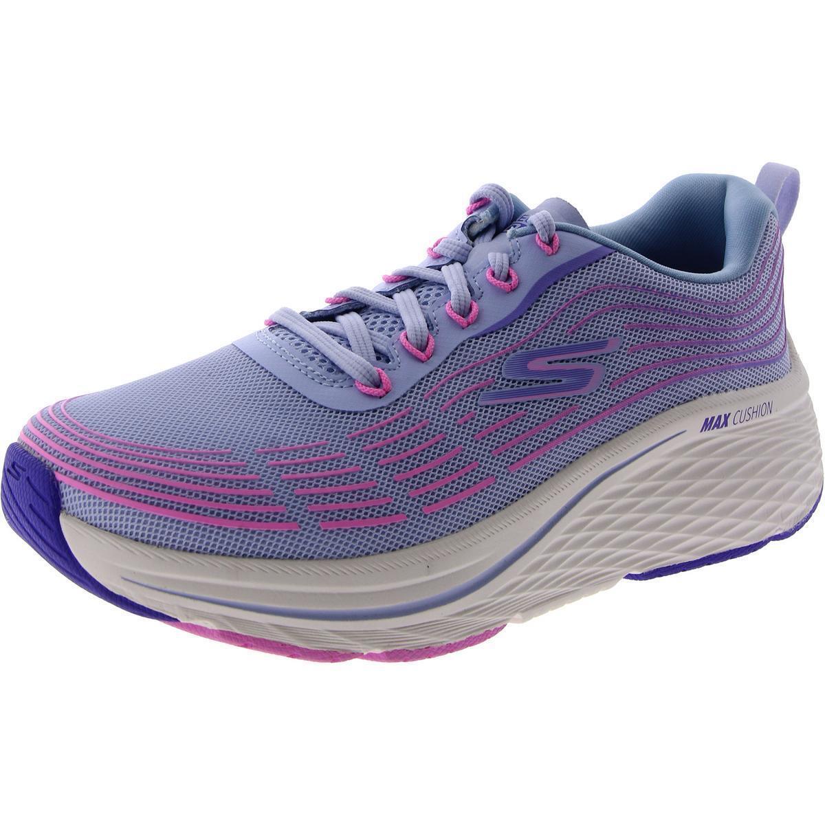 Skechers Womens Max Cushioning Elite 2.0 Running Training Shoes Bhfo 0872 - Light Blue/Pink