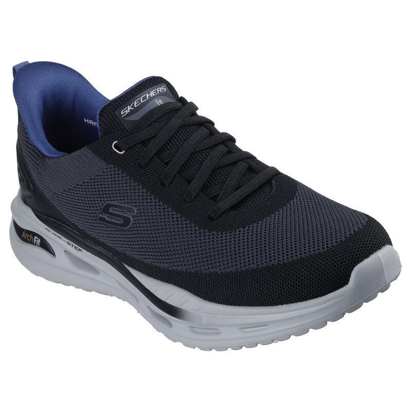 Mens Skechers Slip-ins Rf: Arch Fit Orvan - Kincade Black Knit Shoes