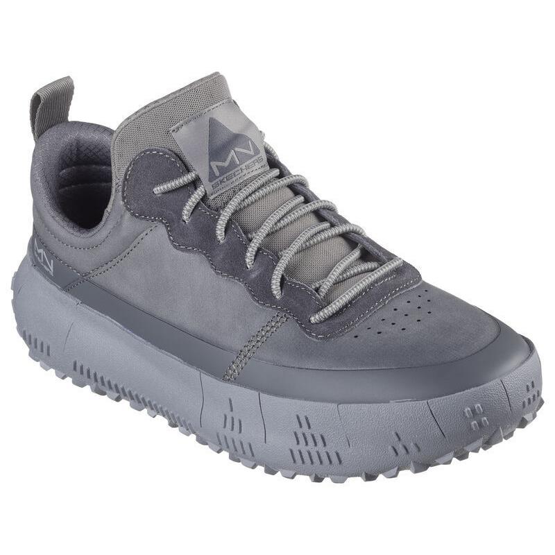 Mens Skechers Mark Nason: Revo - Tivity Gray Leather Shoes