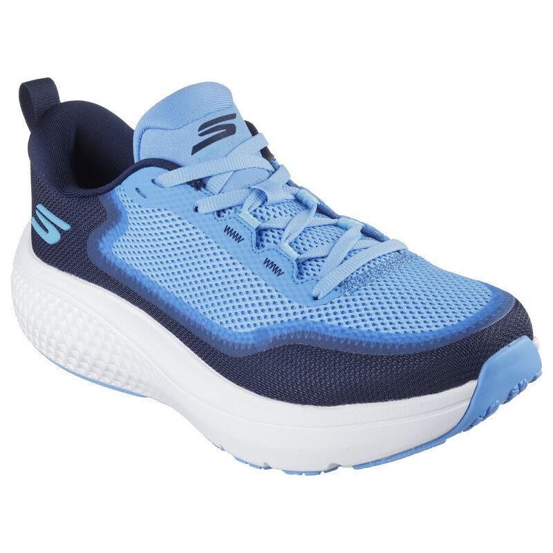 Mens Skechers GO Run Supersonic Max Blue Navy Mesh Shoes