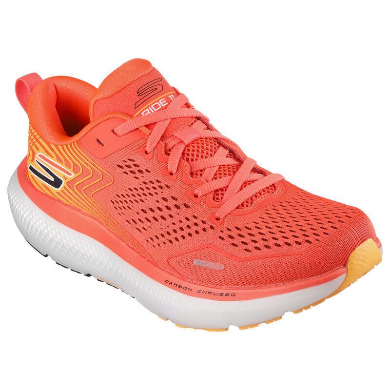 Mens Skechers GO Run Ride 11 Red Multi Mesh Shoes