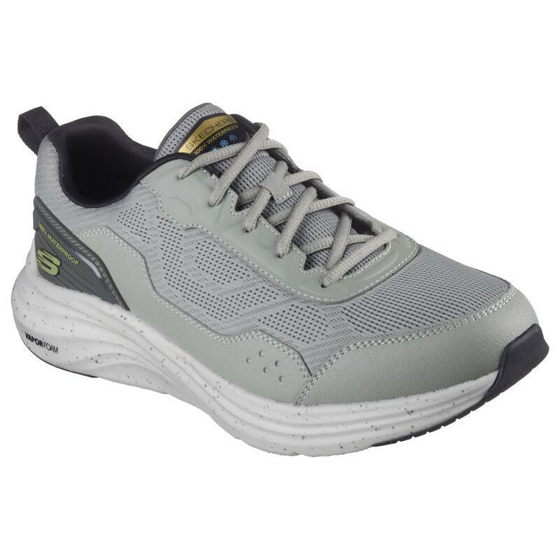 Mens Skechers Vapor Foam - Veiko Sage Mesh Shoes - Gray