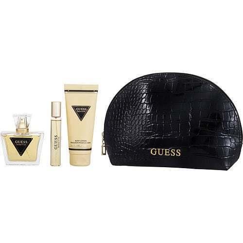 Guess Seductive Edt Spray 2.5 Oz Body Lotion 3.4 Edt Spray 0.5 Oz Pouch