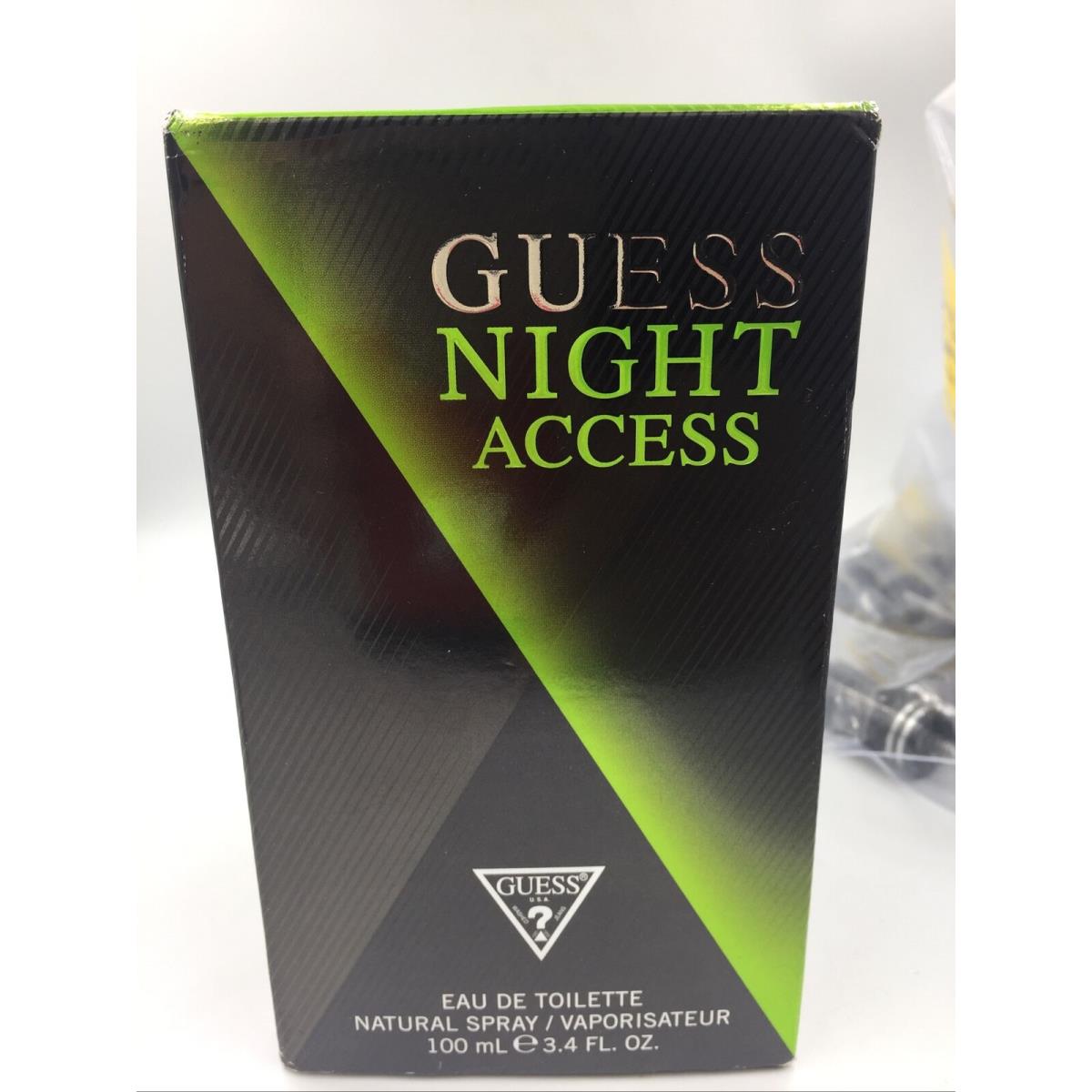 Night Access by Guess For Men 3.4oz Eau De Toilette Spray