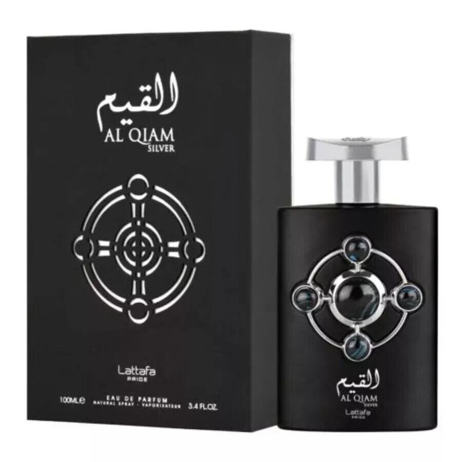 Lattafa Al Qiam Gold Silver Eau De Parfum 3.4 oz / 100 ml Unisex Spray Silver