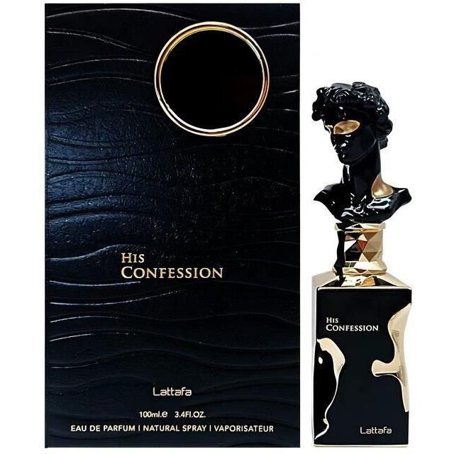 Lattafa His Confession 3.4 FL OZ / 100 ML Eau DE Parfum Spray