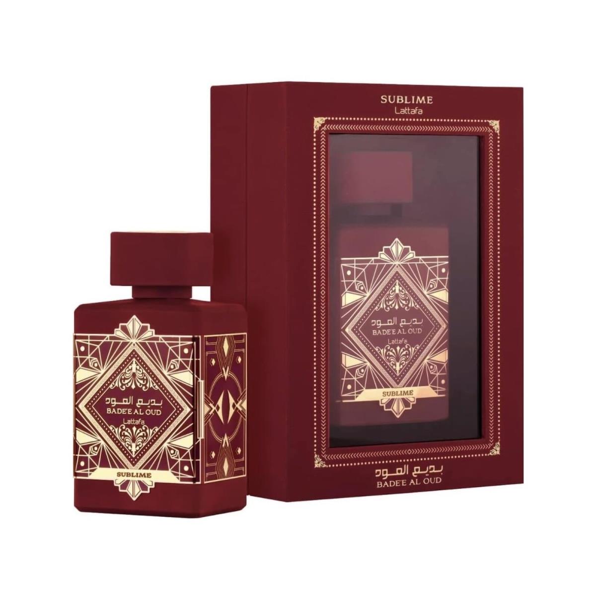 Lattafa Badee Al Oud Sublime Edp 3.4 fl oz