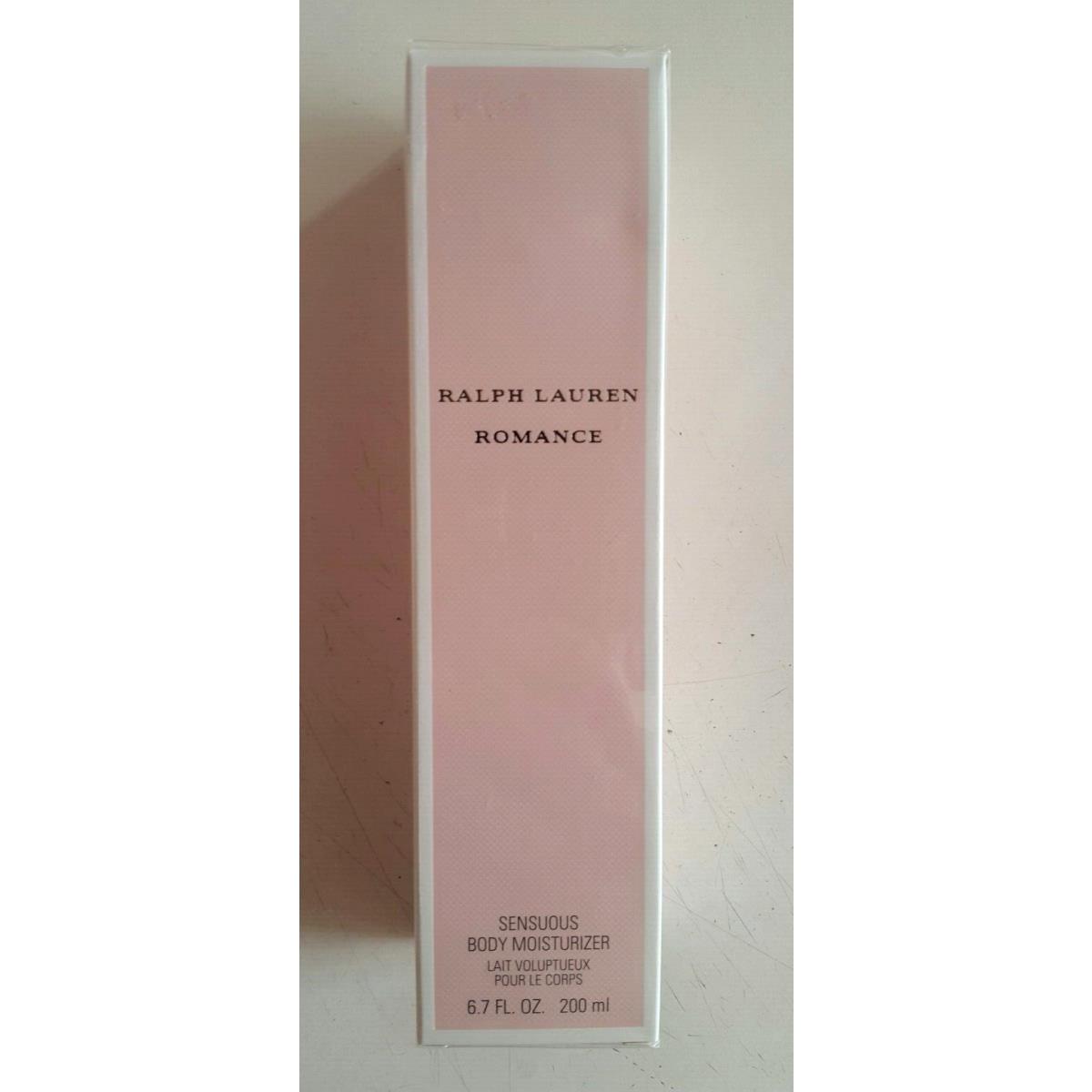 Ralph Lauren Romance Sensuous Body Moisturizer For Women 6.7 oz