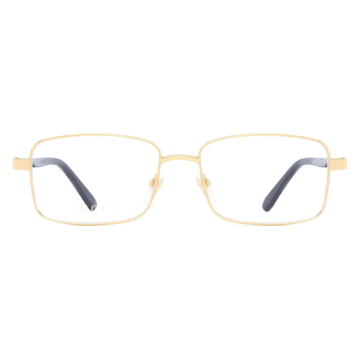 Gucci GG1586O Eyeglasses Men Gold/black 59mm