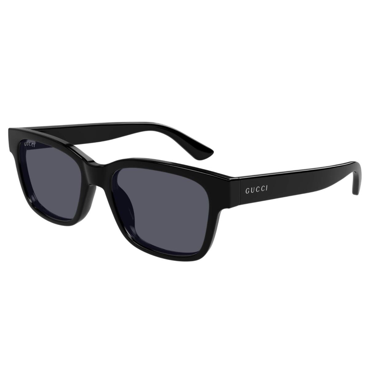 Gucci GG1716S 001 Black/grey Men`s Rectangle Sunglasses