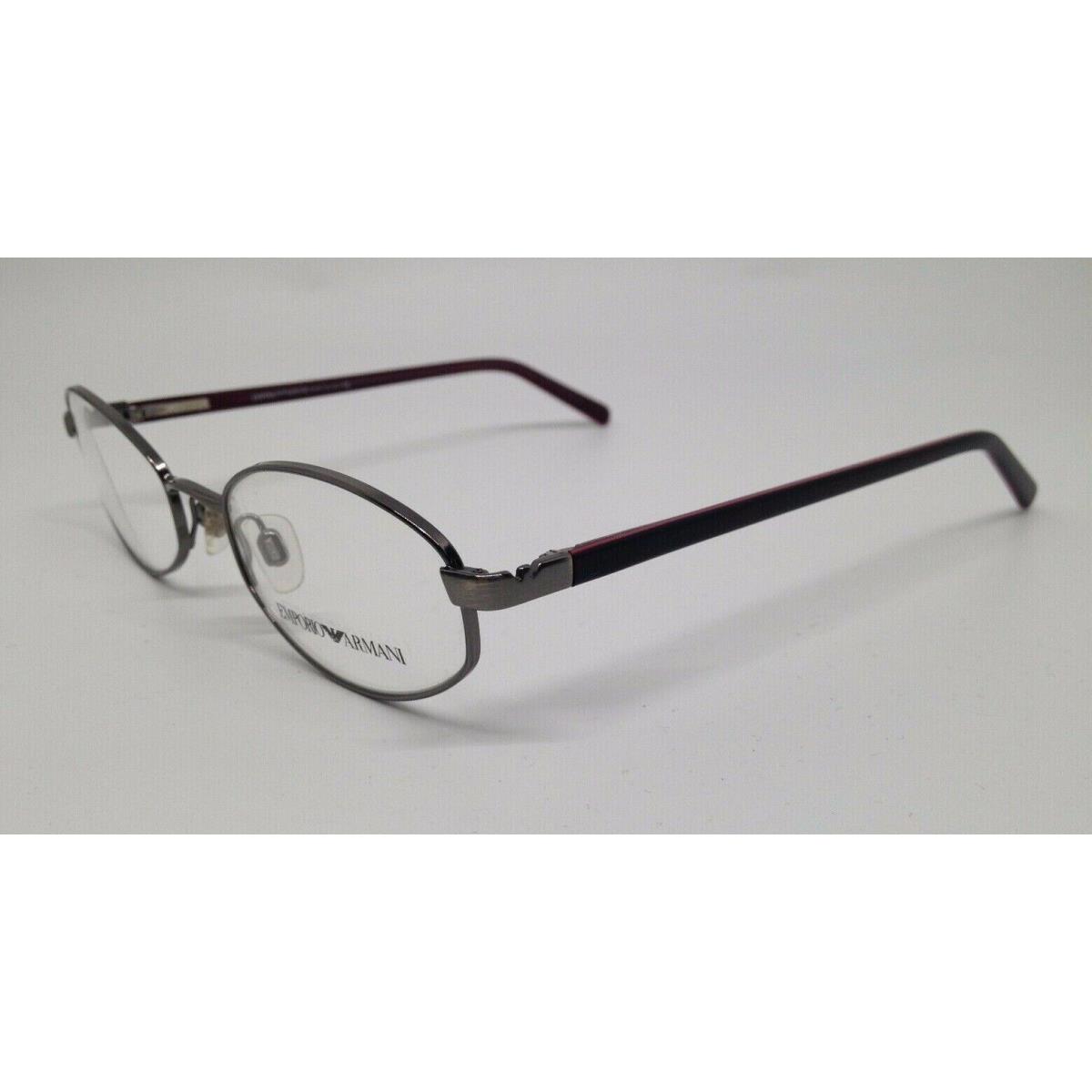 Emporio Armani EA 189 Gunmetal 1144 Metal Eyeglasses Frame 49-18-135 Italy