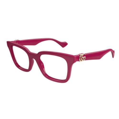 Gucci GG1728O 004 Red Square Cat Eye Women`s Eyeglasses