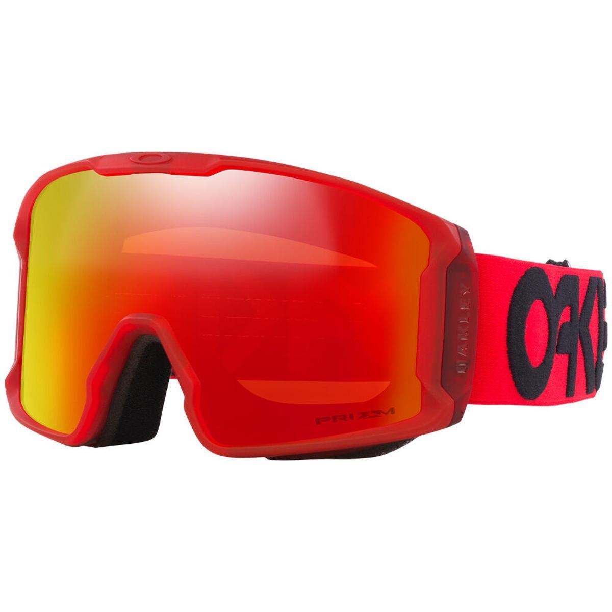 Oakley Line Miner L Goggles 2024 - MATTE B1B REDLINE with Prizm Torch Iridium Lens