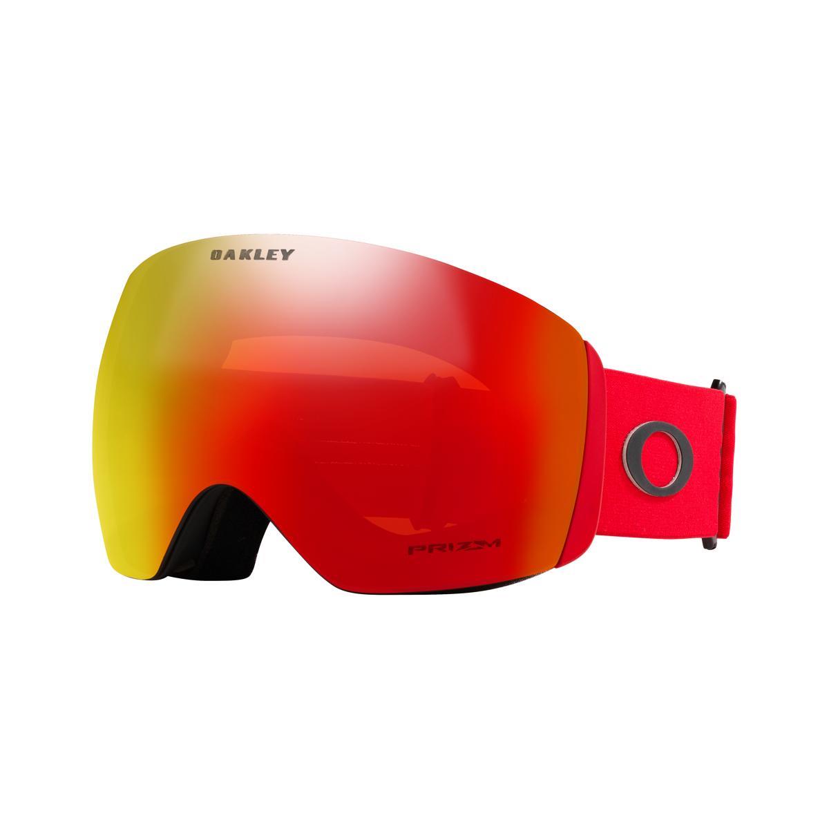 Oakley Flight Deck L Goggles 2024 MATTE REDLINE with Prizm Torch Iridium Lens