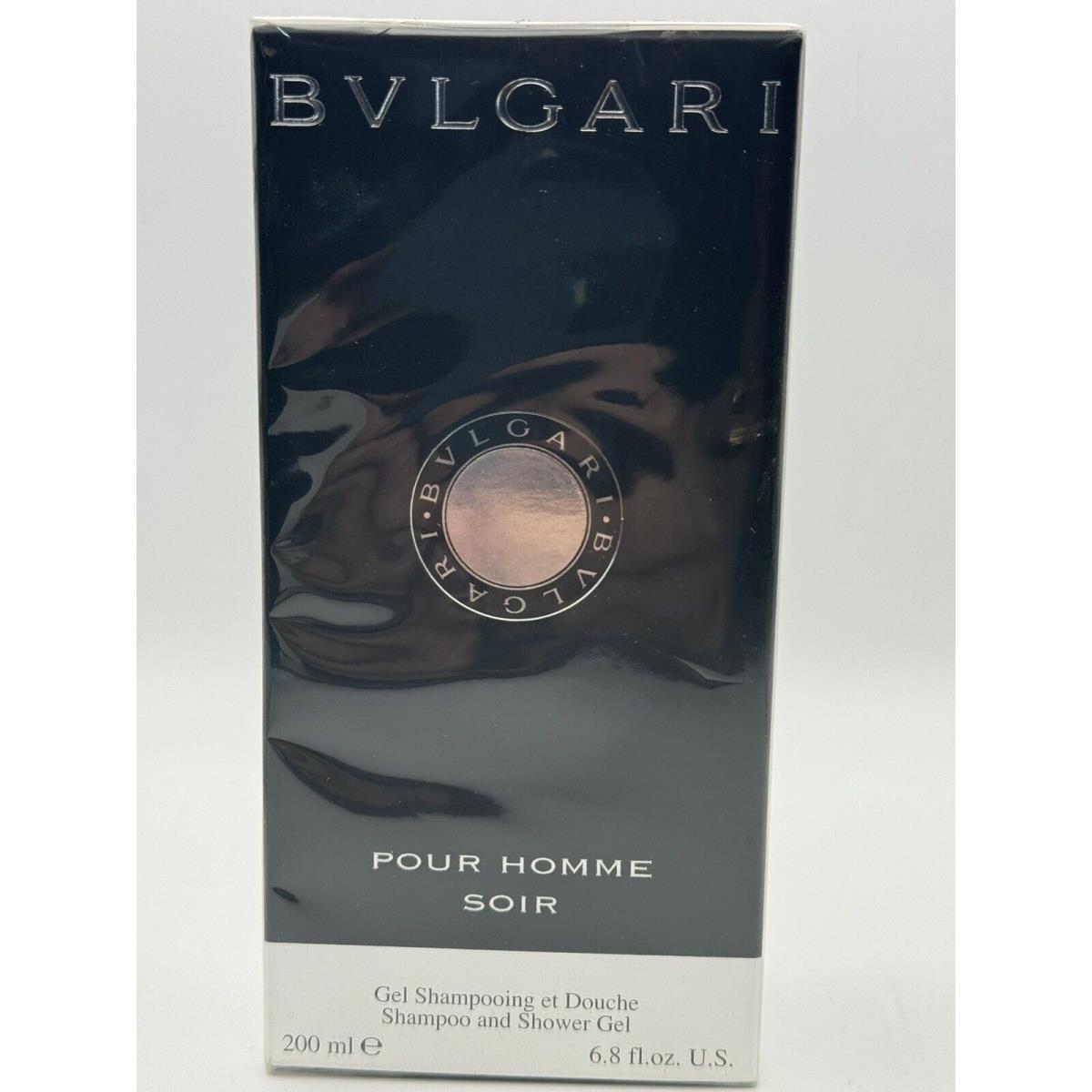 Bvlgari Pour Homme Soir Shampoo/shower Gel 200ml / 6.8 fl oz Retired Scent