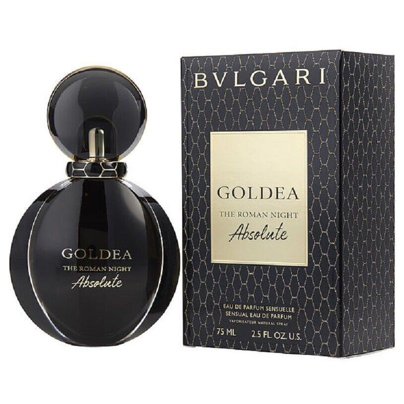 Bvlgari Goldea The Roman Night Absolute For Women Perfume 2.5 oz 75 ml Edp