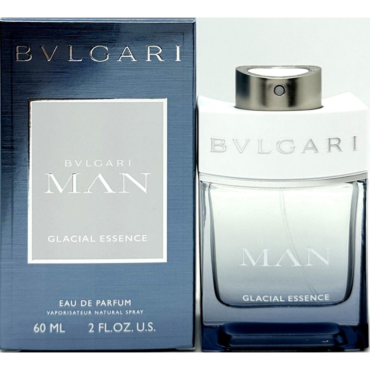 Bvlgari Man Glacial Essence Eau DE Parfum Spray 2.0 Oz / 60 ml Item