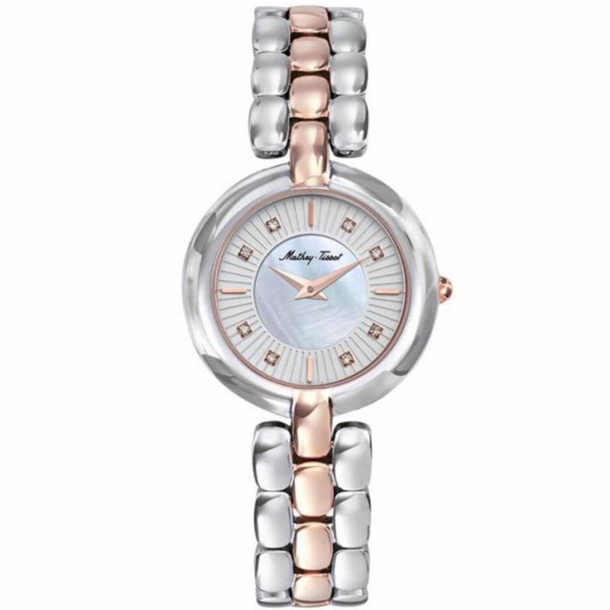 Mathey Tissot Women`s Farah Silver Dial Watch - D956BI