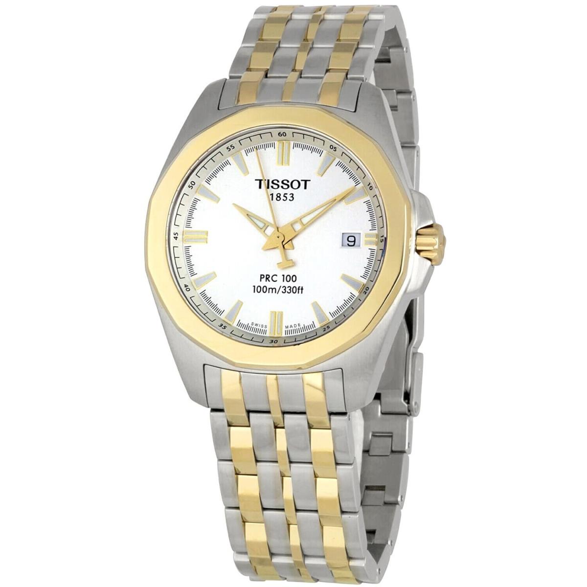 Tissot Men`s Prc 100 Silver Dial Watch - T22258131