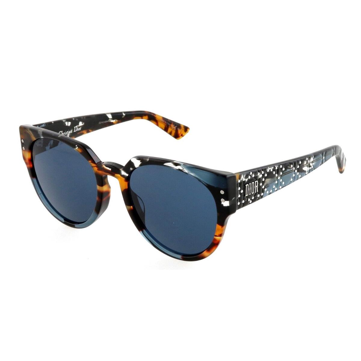 Christian Dior LadyDiorStuds3F Jbwku 54mm Blue Brown Sunglasses Italy