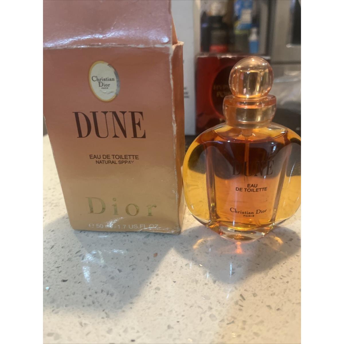 Christian Dior Dune Eau de Toilette Spray 1.7 oz Vintage See Details