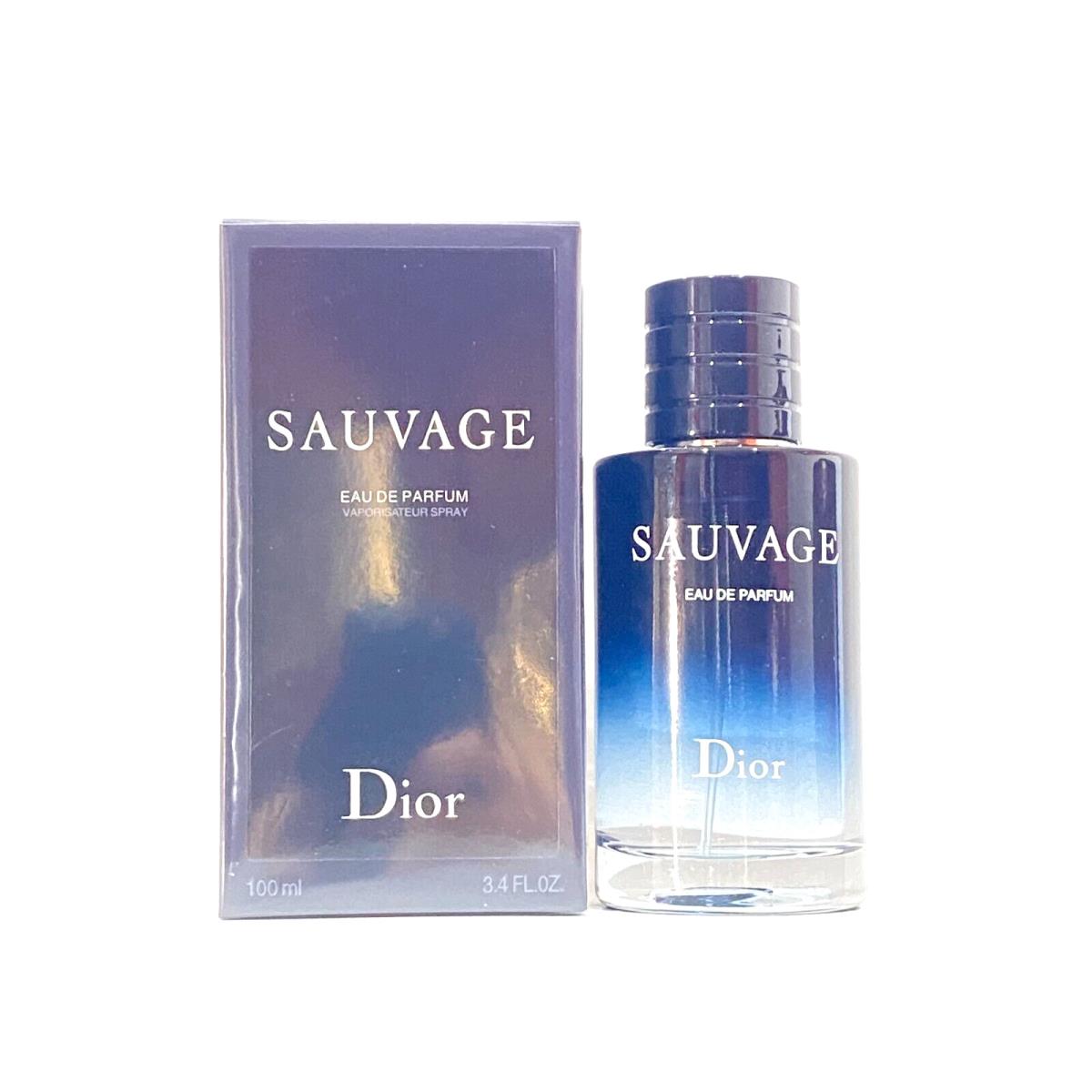 Sauvage by Christian Dior For Men Edp Spray 3.4 oz / 100 ml