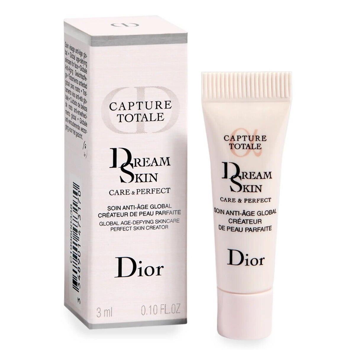 10 Dior Capture Totale Dream Skin Advanced Age Defying 3ml/ea Travel Size