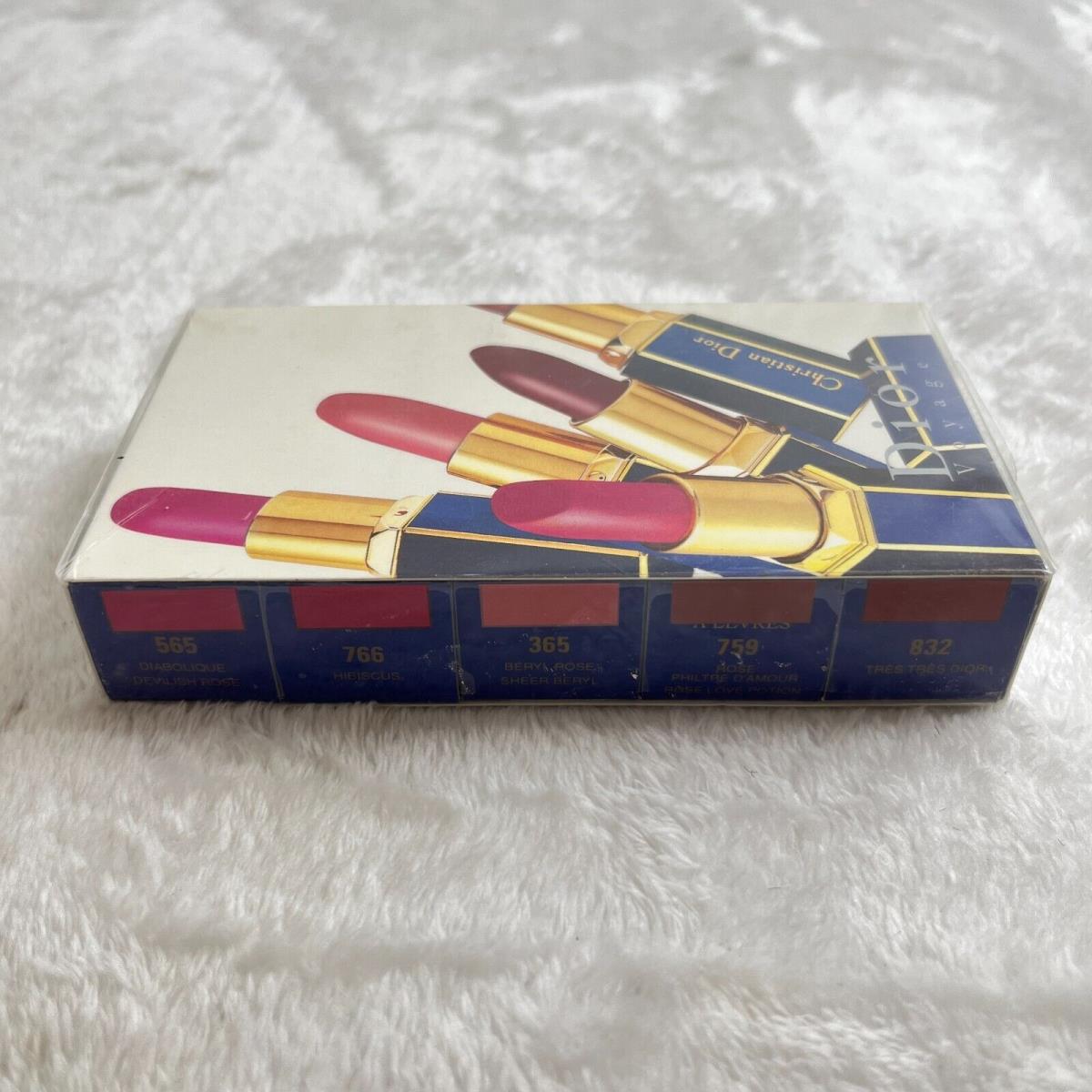 Vintage Christian Dior Lipsticks Collection Favourites 565 766 365 759 832