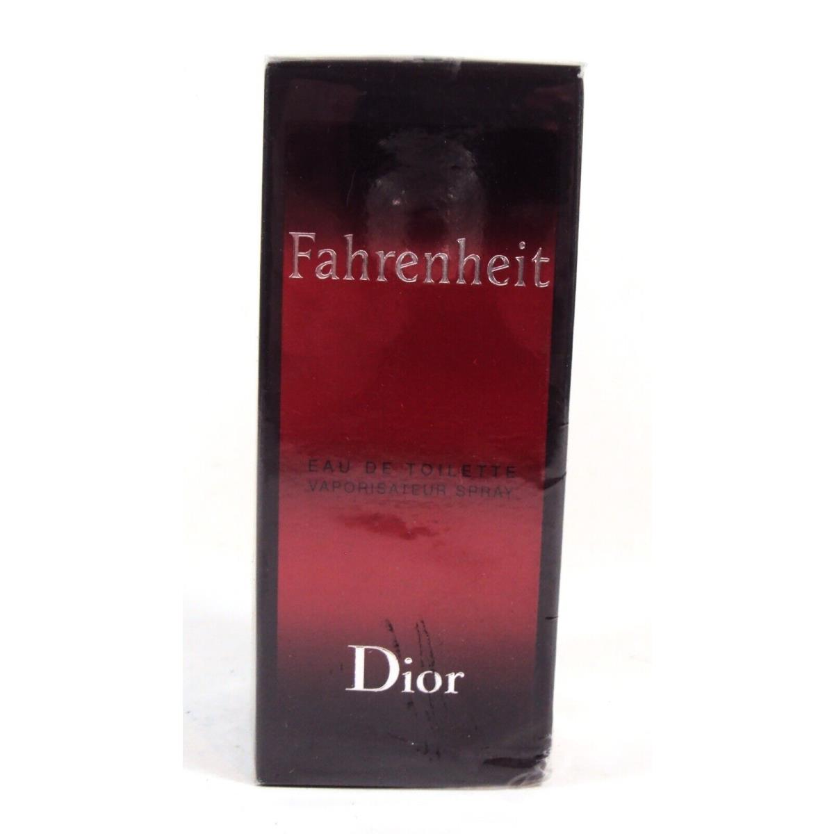 Fahrenheit by Christian Dior 1.7oz Edt Spray Year 2021 Read AD